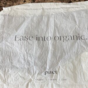 Pact Lilac Organic Cotton panties  size 8